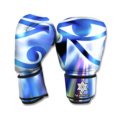 Egyptian Eye Of Horus Print Boxing Gloves