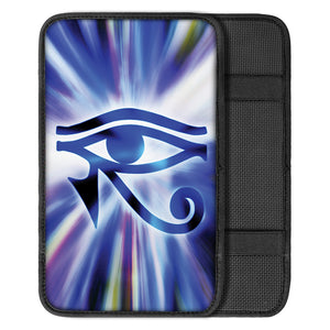 Egyptian Eye Of Horus Print Car Center Console Cover