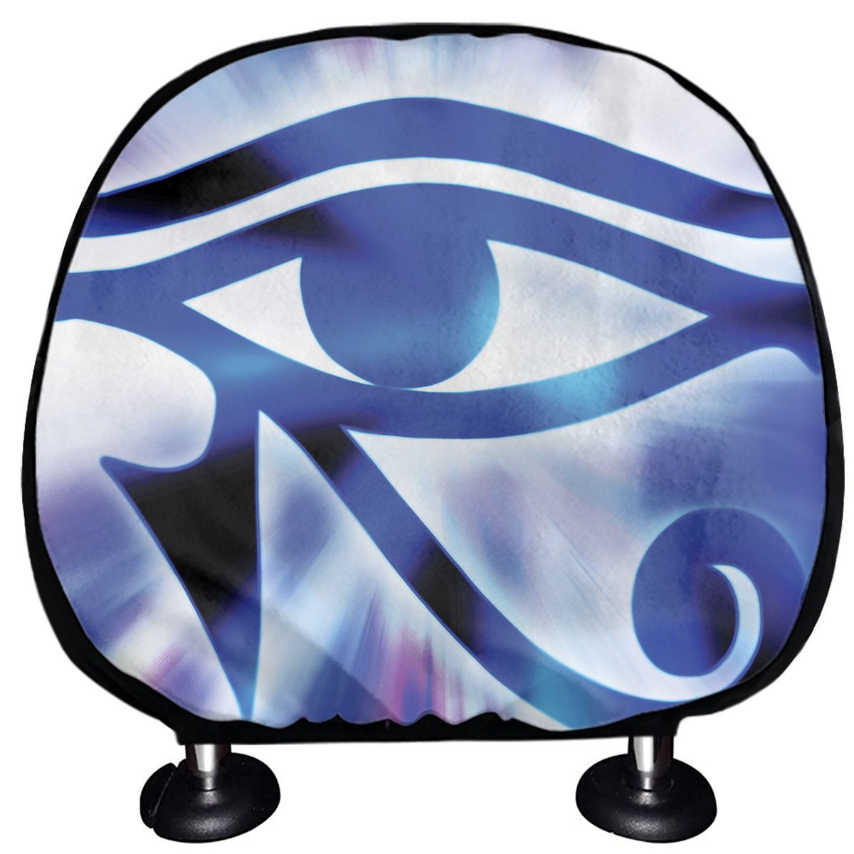 Egyptian Eye Of Horus Print Car Headrest Covers