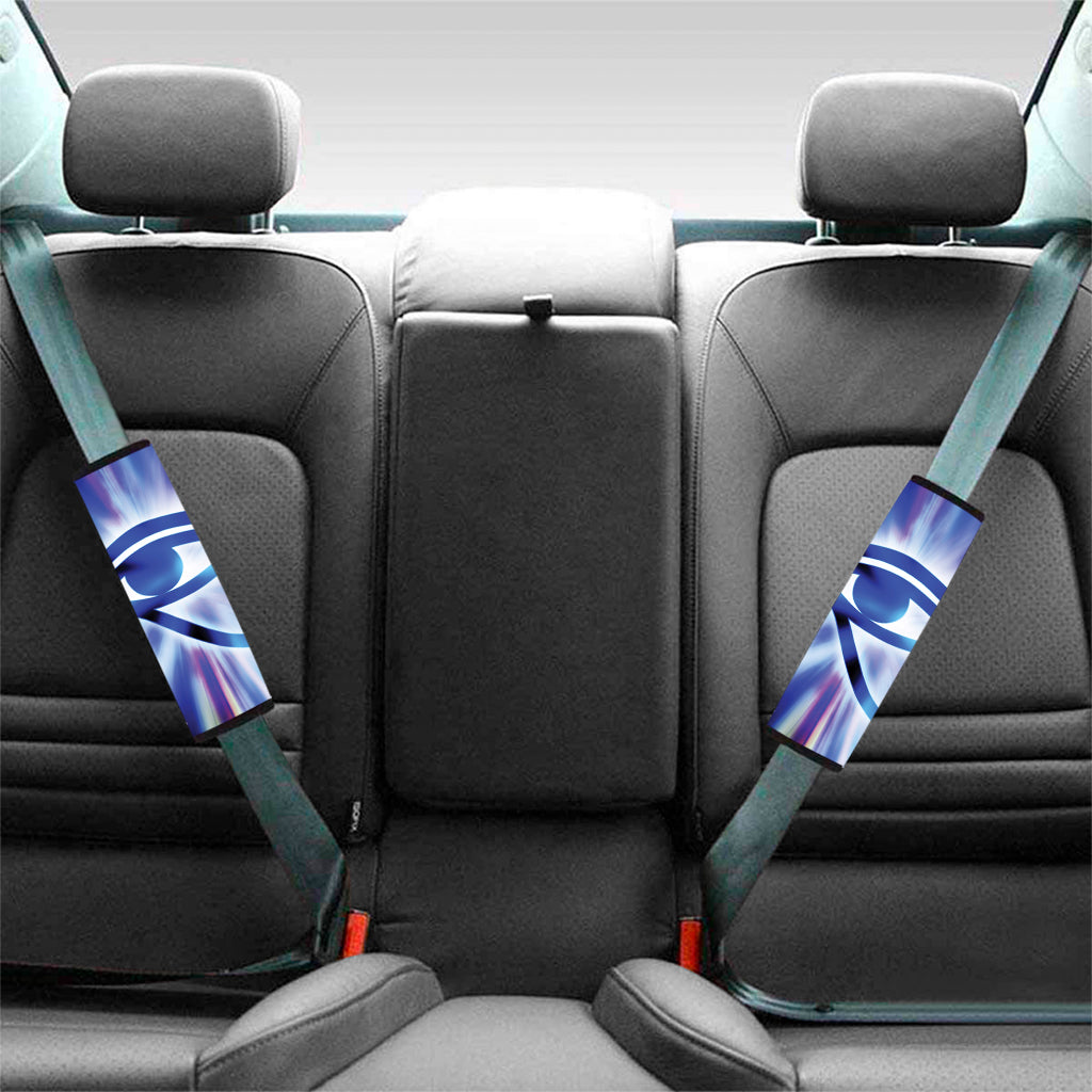 Egyptian Eye Of Horus Print Car Seat Belt Covers