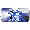 Egyptian Eye Of Horus Print Car Sun Shade