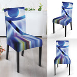 Egyptian Eye Of Horus Print Dining Chair Slipcover