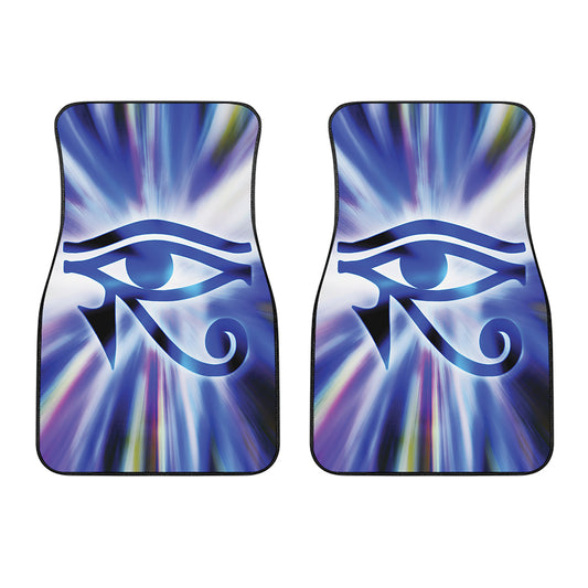 Egyptian Eye Of Horus Print Front Car Floor Mats