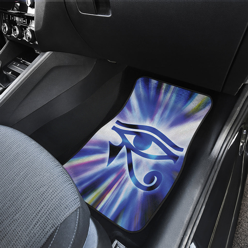 Egyptian Eye Of Horus Print Front Car Floor Mats