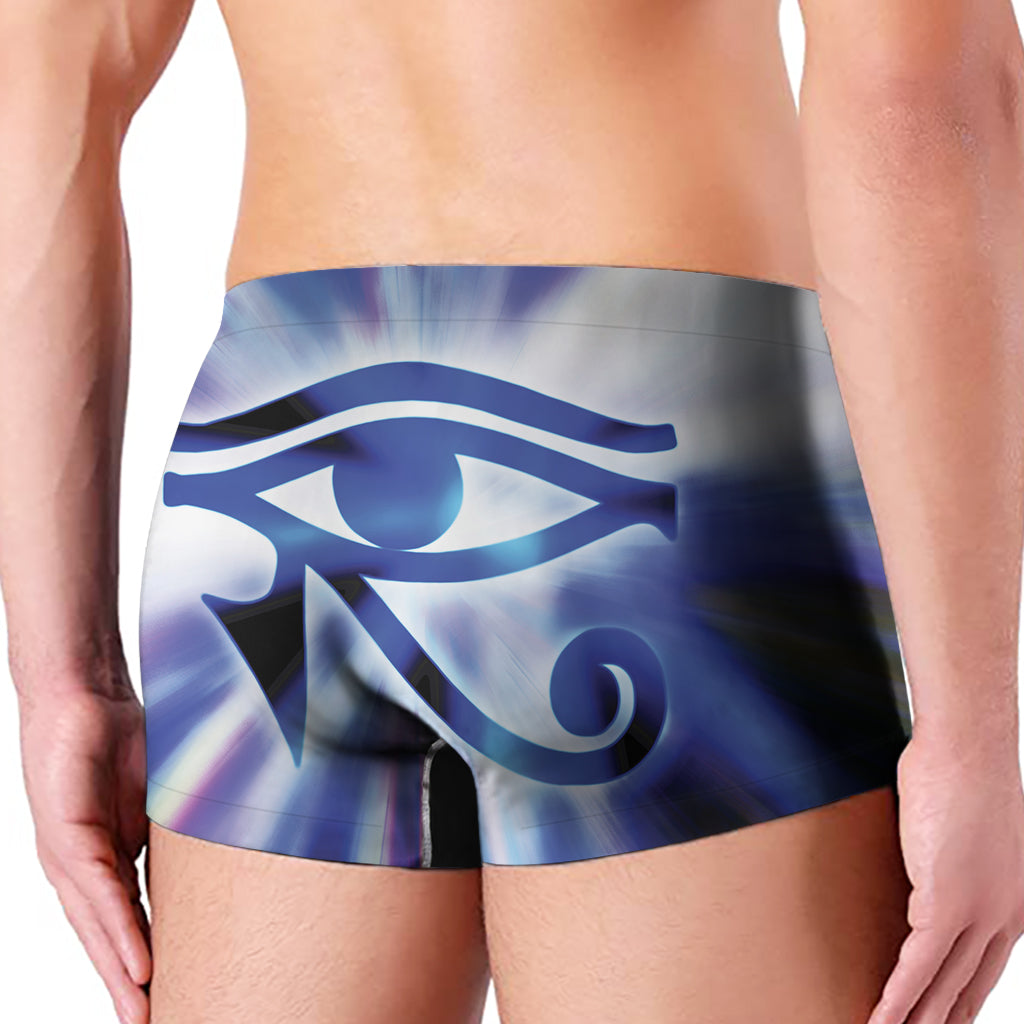 Egyptian Eye Of Horus Print Men's Boxer Briefs