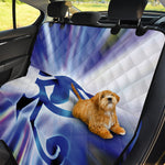 Egyptian Eye Of Horus Print Pet Car Back Seat Cover