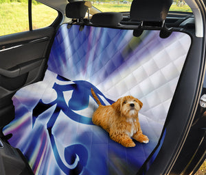 Egyptian Eye Of Horus Print Pet Car Back Seat Cover