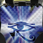 Egyptian Eye Of Horus Print Pet Car Back Seat Cover