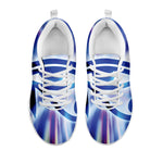 Egyptian Eye Of Horus Print White Sneakers