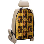 Egyptian Gods And Hieroglyphs Print Car Seat Organizers