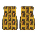 Egyptian Gods And Hieroglyphs Print Front Car Floor Mats