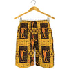 Egyptian Gods And Hieroglyphs Print Men's Shorts