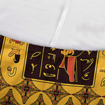 Egyptian Gods And Hieroglyphs Print Sofa Cover