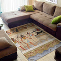 Egyptian Gods And Pharaohs Print Floor Mat