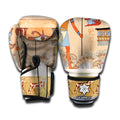 Egyptian Gods And Pharaohs Print Boxing Gloves