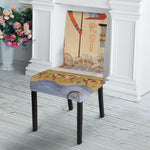 Egyptian Gods And Pharaohs Print Dining Chair Slipcover