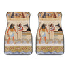 Egyptian Gods And Pharaohs Print Front Car Floor Mats