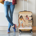 Egyptian Gods And Pharaohs Print Luggage Cover