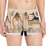 Egyptian Gods And Pharaohs Print Men's Boxer Briefs