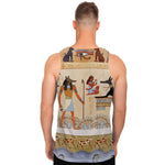 Egyptian Gods And Pharaohs Print Men's Tank Top