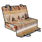 Egyptian Gods And Pharaohs Print Pet Car Back Seat Cover