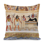 Egyptian Gods And Pharaohs Print Pillow Cover