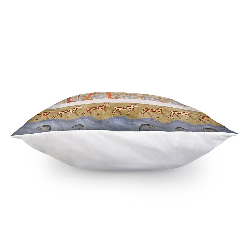 Egyptian Gods And Pharaohs Print Pillow Cover