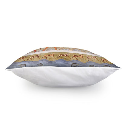 Egyptian Gods And Pharaohs Print Pillow Cover
