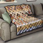 Egyptian Gods And Pharaohs Print Quilt