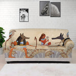 Egyptian Gods And Pharaohs Print Sofa Cover
