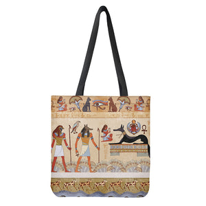 Egyptian Gods And Pharaohs Print Tote Bag