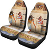 Egyptian Gods And Pharaohs Print Universal Fit Car Seat Covers
