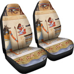 Egyptian Gods And Pharaohs Print Universal Fit Car Seat Covers