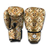 Egyptian Hieroglyphs Pattern Print Boxing Gloves