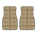 Egyptian Hieroglyphs Pattern Print Front Car Floor Mats