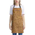Egyptian Hieroglyphs Print Apron