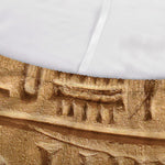 Egyptian Hieroglyphs Print Sofa Cover