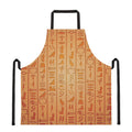 Egyptian Hieroglyphs Symbol Print Apron