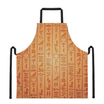 Egyptian Hieroglyphs Symbol Print Apron