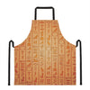 Egyptian Hieroglyphs Symbol Print Apron