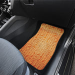 Egyptian Hieroglyphs Symbol Print Front Car Floor Mats