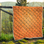 Egyptian Hieroglyphs Symbol Print Quilt