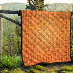 Egyptian Hieroglyphs Symbol Print Quilt