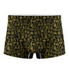 Egyptian Symbols Pattern Print Men's Boxer Briefs