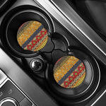 Egyptian Tribal Pattern Print Car Coasters