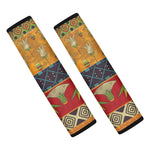 Egyptian Tribal Pattern Print Car Seat Belt Covers