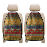 Egyptian Tribal Pattern Print Car Seat Organizers