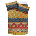 Egyptian Tribal Pattern Print Duvet Cover Bedding Set