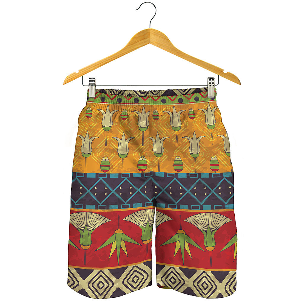 Egyptian Tribal Pattern Print Men's Shorts