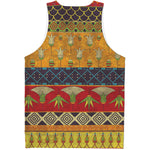 Egyptian Tribal Pattern Print Men's Tank Top